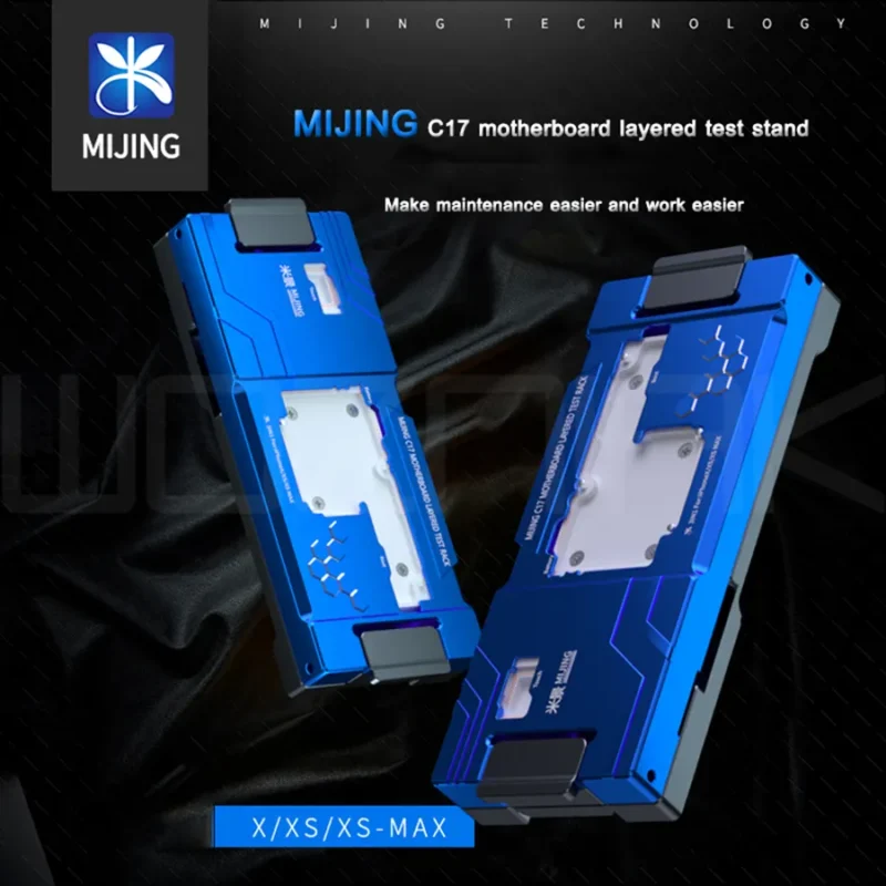 MiJing C17 for iPhone X/XS/XS Max Main Board Function Testing Fixture Logic Board Upper And Lower Middle Layered Tester