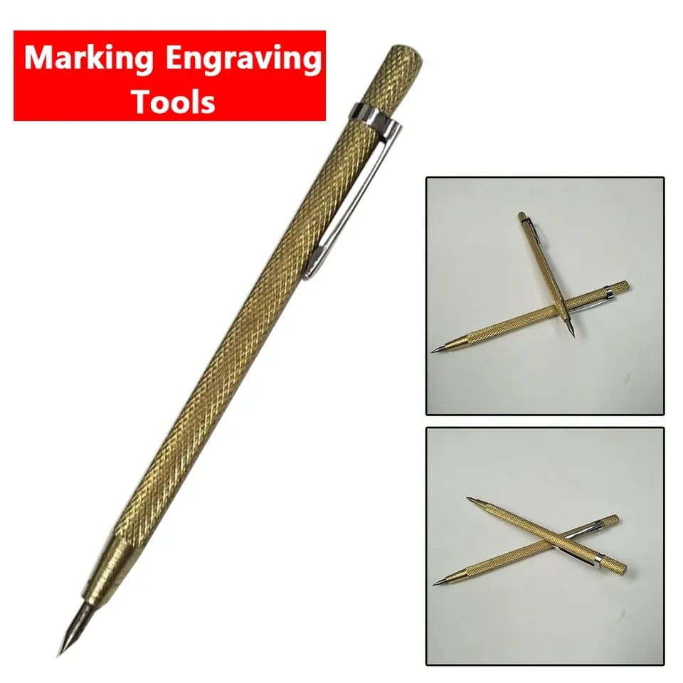 Engraving Pen Diamond Metal Carbide Tip Scriber Pen