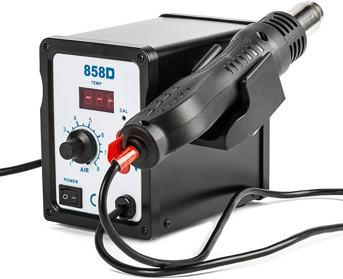 858D Rework Station, 110V SMD Soldering Rework Station With Hot Air ...