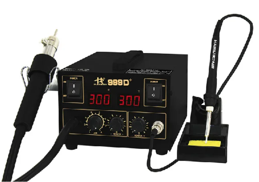 999D ESD LEAD-FREE DIGITAL INTELLIGENT 2 IN 1 REWORK STATION...