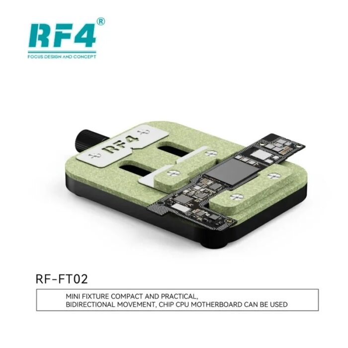 RF4 RF-FT02 Universal PCB Chip Fixture Mini Precision Mainboard IC Chip ...