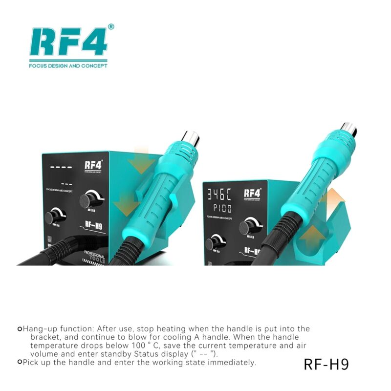 RF-H9 HOT AIR STATION RF4 1000W