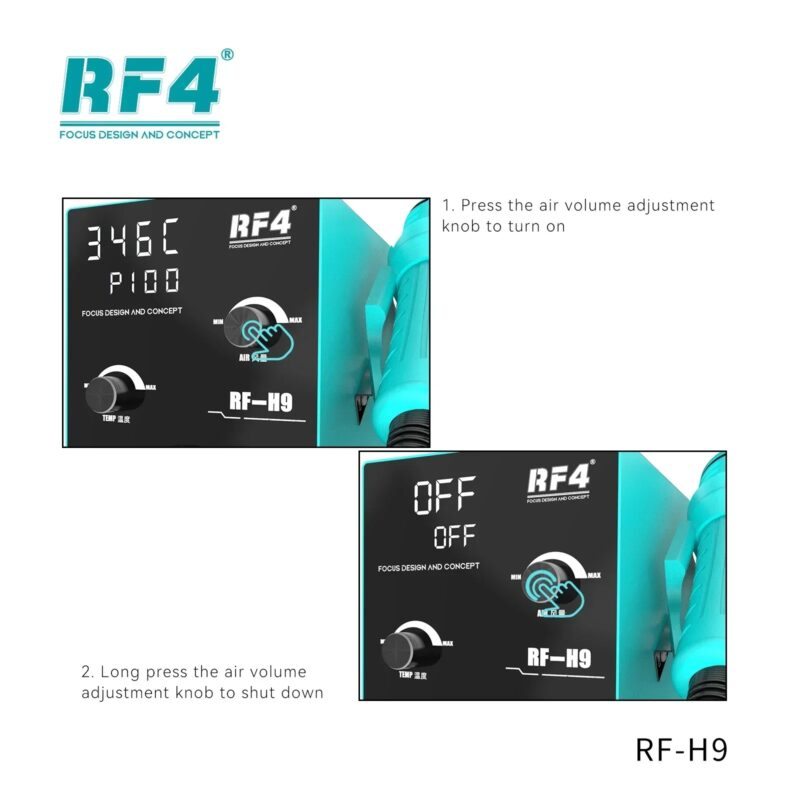 RF-H9 HOT AIR STATION RF4 1000W