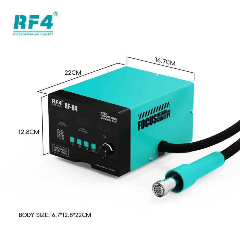 RF4 RF-H4 Hot Air Gun Soldering Station 1200W