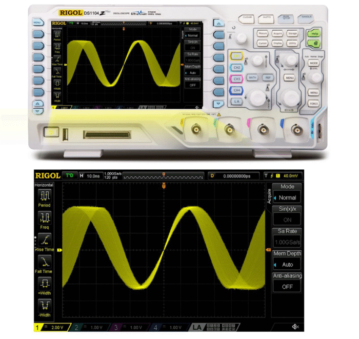 RIGOL Digital Oscilloscope DS1104Z Plus 4CH 100MHz