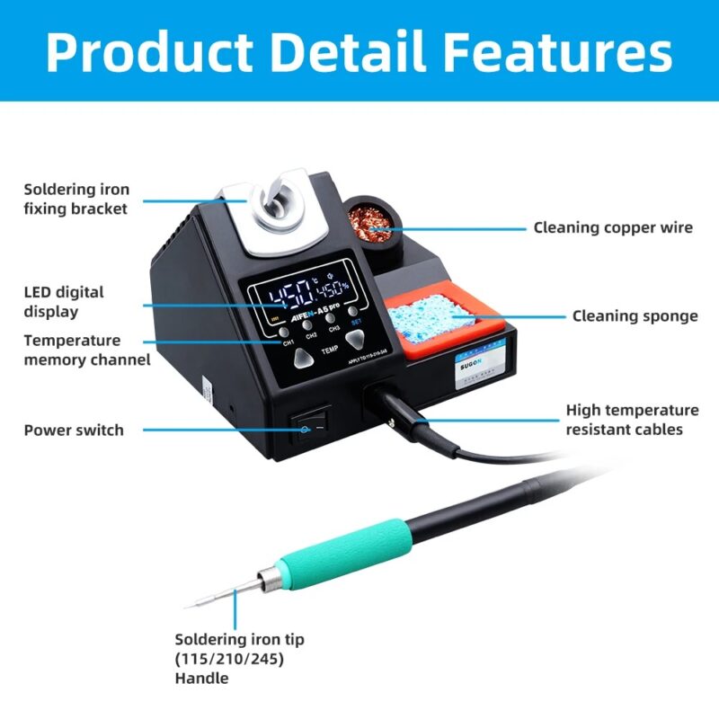 AIFEN A5Pro Soldering Station (C210) 120W