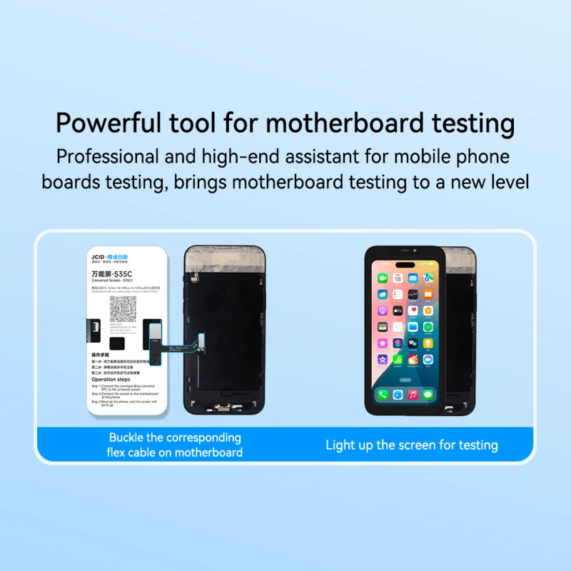 Universal Screen S35C for iPhone Screen Testing - JCID