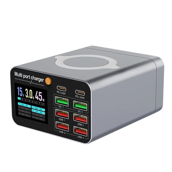 WLX-M2 80W High Power 8-Port FAST CHARGER