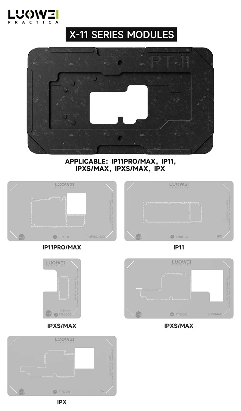 LUOWEI LW-PT01 Middle Frame Stencil Platform X-16PM