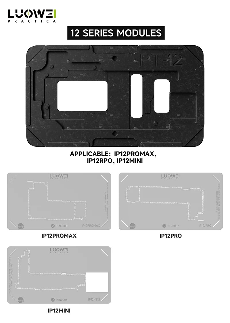LUOWEI LW-PT01 Middle Frame Stencil Platform X-16PM