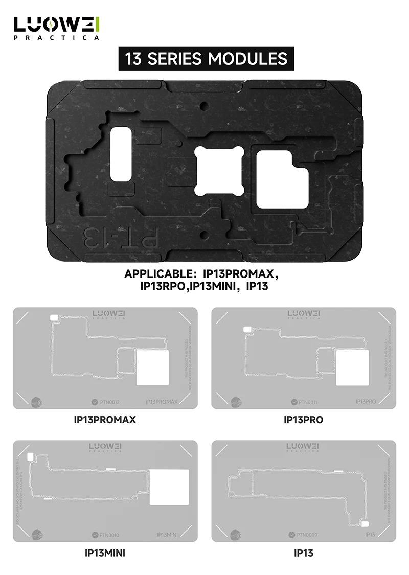 LUOWEI LW-PT01 Middle Frame Stencil Platform X-16PM
