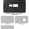 LUOWEI LW-PT01 Middle Frame Stencil Platform X-16PM