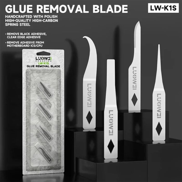 LUOWEI LW-K1S Glue Removal Blade Set