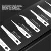 LUOWEI LW-K1S Glue Removal Blade Set