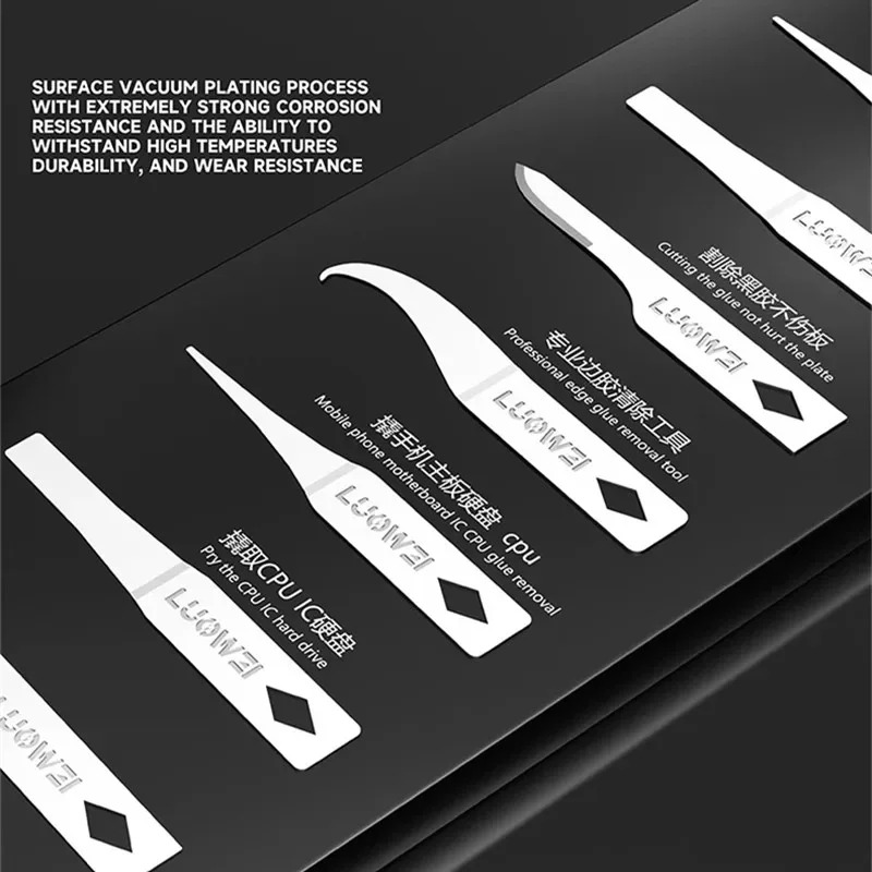 LUOWEI LW-K1S Glue Removal Blade Set