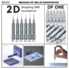 Mechanic DF1 2D Screwdriver 6 in 1