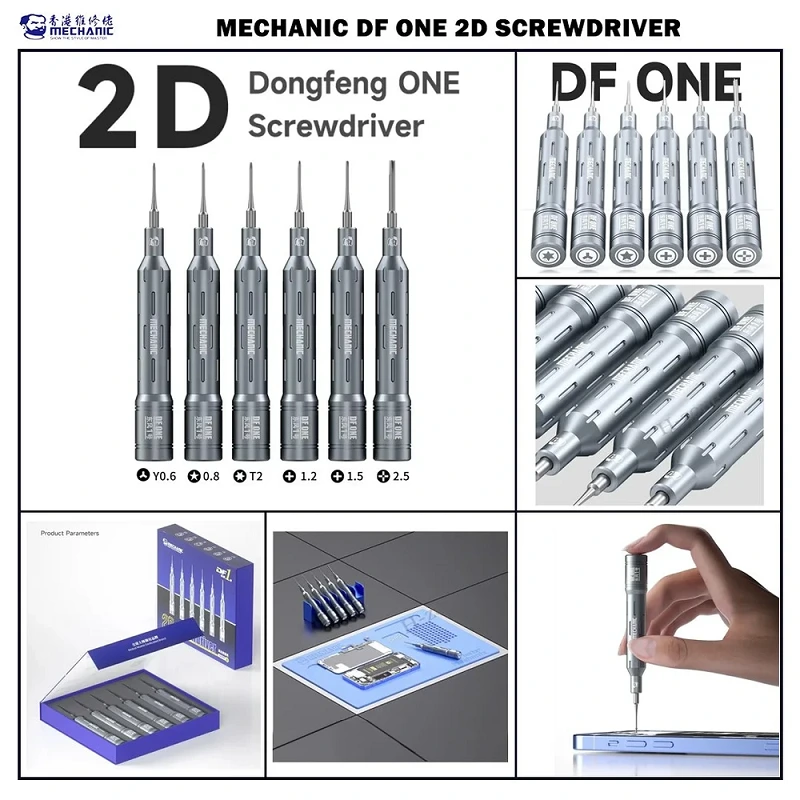Mechanic DF1 2D Screwdriver 6 in 1