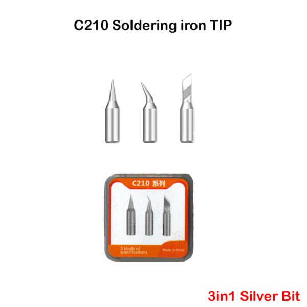 C210 Soldering iron TIP 3 Kinds Set