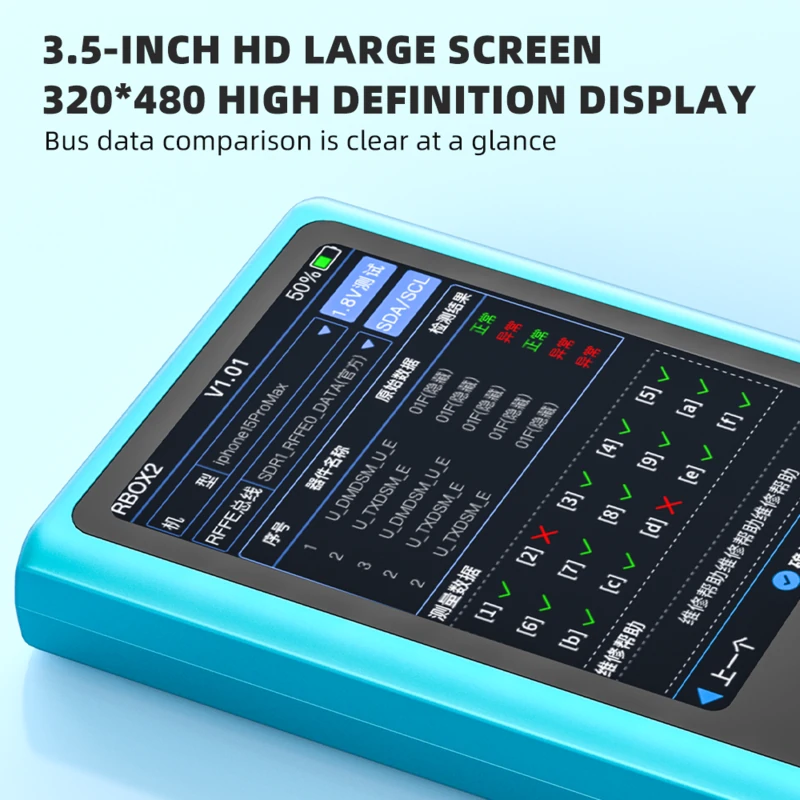 RBOXII Bus Analyzer for Apple Qualcomm RFFE BUS Data Test