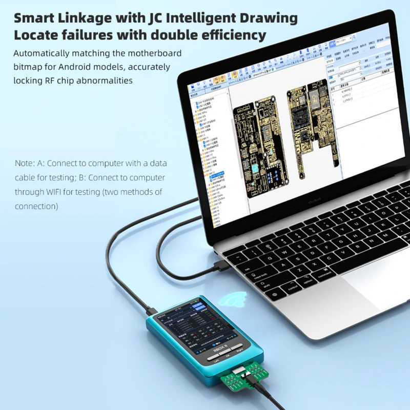 RBOXII Bus Analyzer for Apple Qualcomm RFFE BUS Data Test