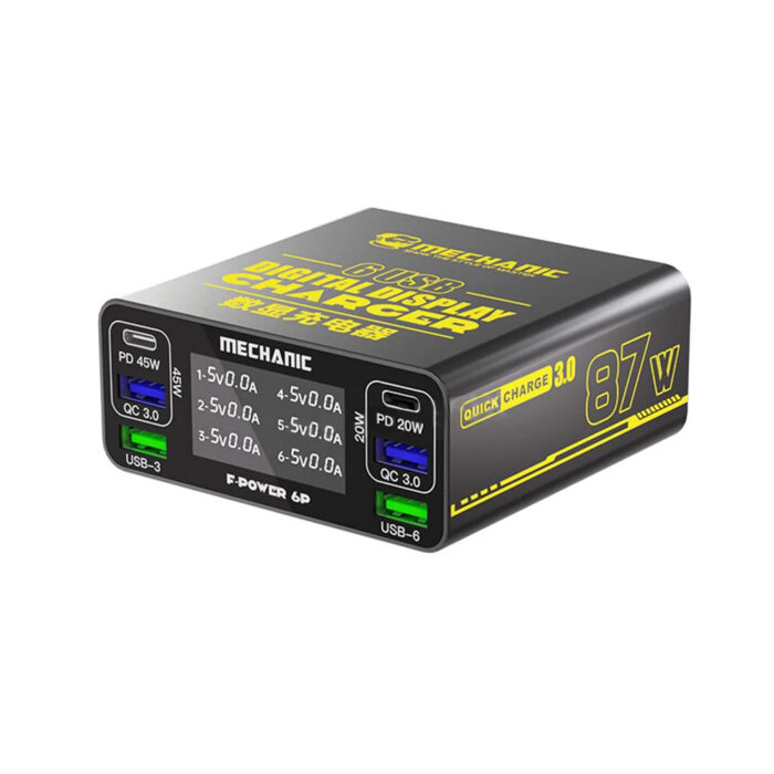 Mechanic Fast Charger F-Power 6P 87W