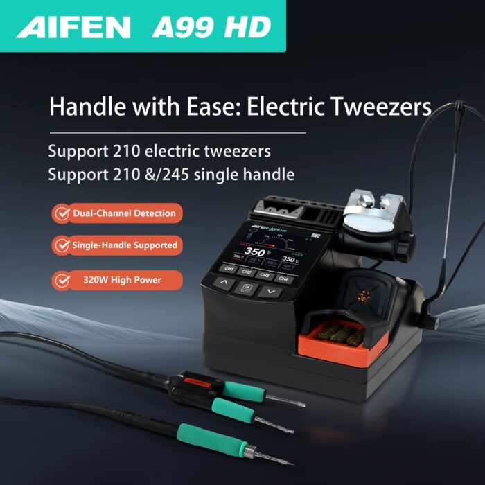 AIFEN-A99HD Precision Tweezers Soldering Station 120W