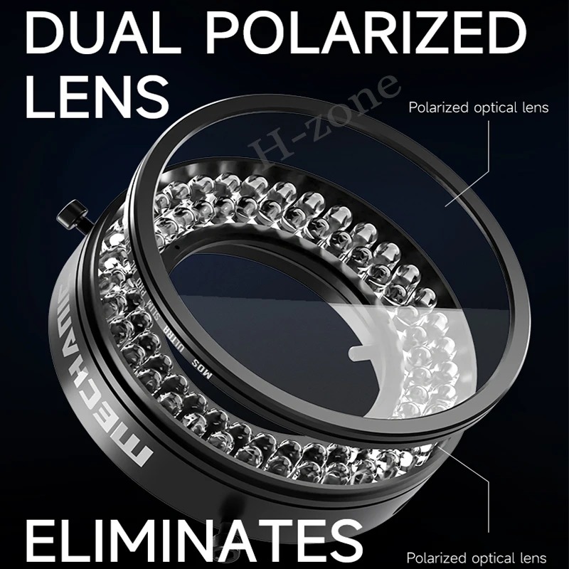 MECHANIC LS720+ Microscope Polarized LED Ring Light Lamp