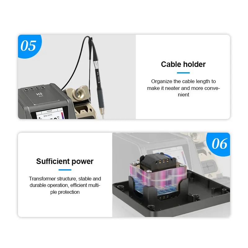 SUNSHINE H3 3-in-1 Smart Soldering Station 210