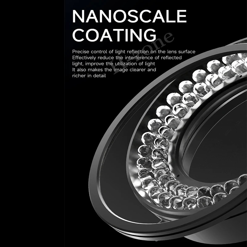 MECHANIC LS720+ Microscope Polarized LED Ring Light Lamp