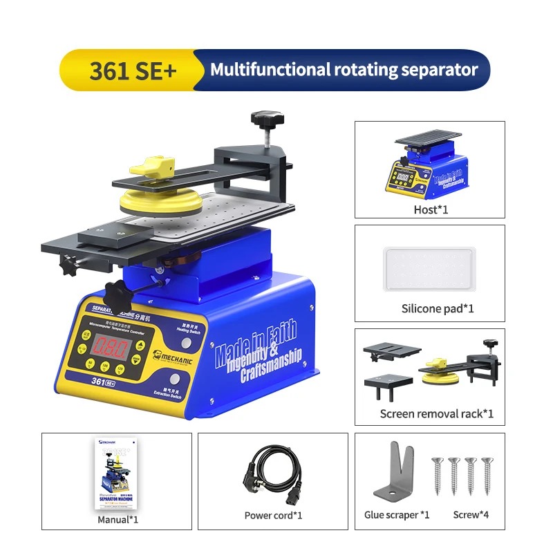 MECHANIC 361 SE+ Multi-function 360° Rotating Separator