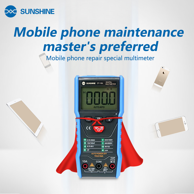 SUNSHINE DT-19N Mini Smart Digitial Multimeter