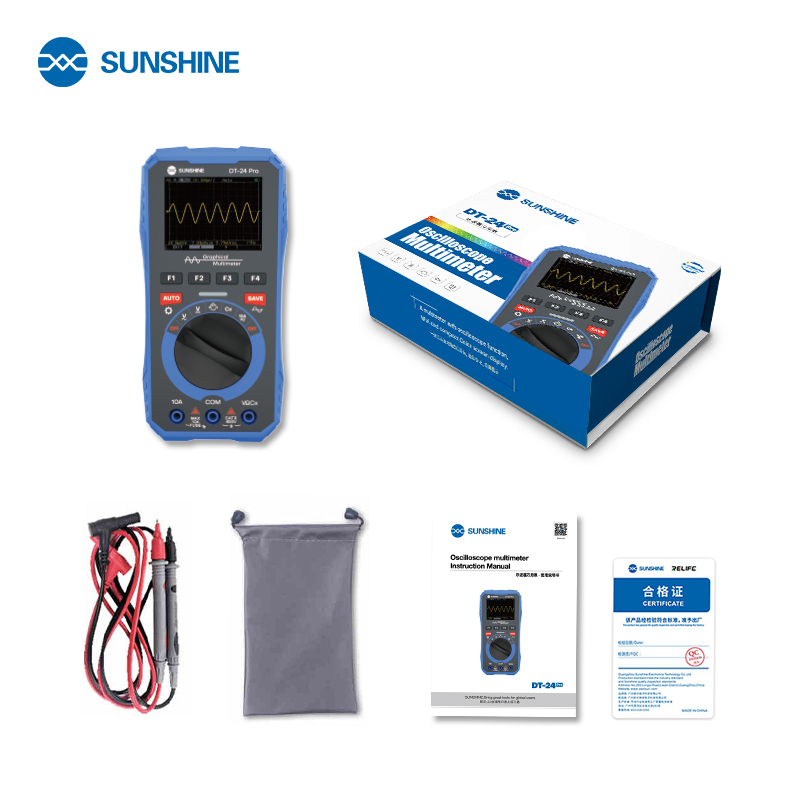 SUNSHINE DT-24 Pro Oscilloscope multimeter