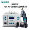 QUICK 861DW Hot Air Station 1000W