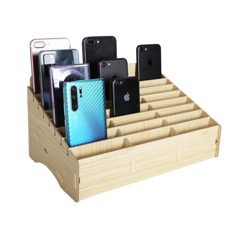 FIDAFONE Wooden Storage Box 24 Grid
