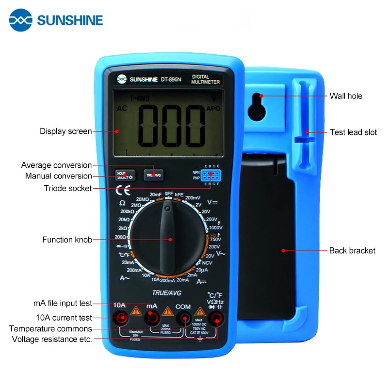 SUNSHINE DT-890N digital multimeter