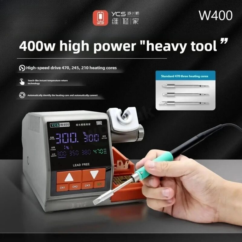 YCS W400 High Power Soldering Station with 210 Soldering Tip