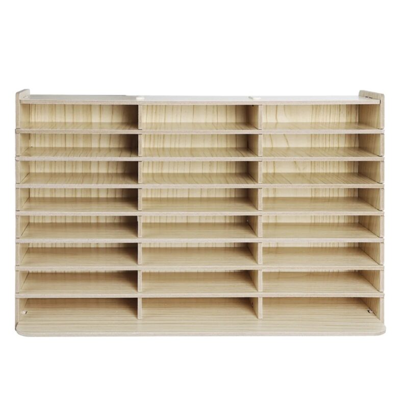 FIDAFONE Wooden Storage Box 24 Grid