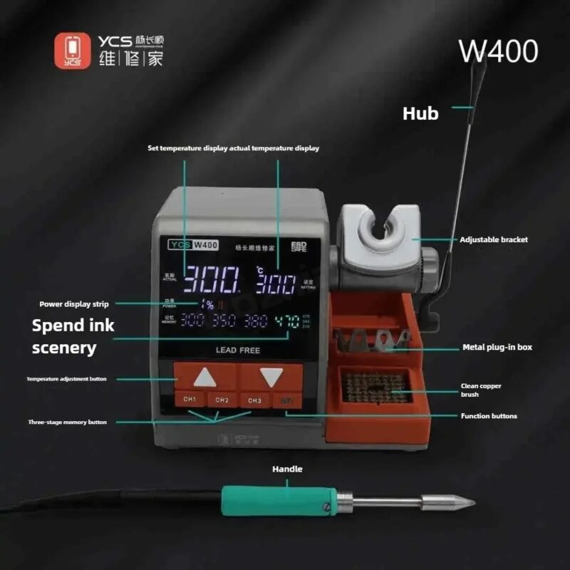 YCS W400 High Power Soldering Station with 210 Soldering Tip