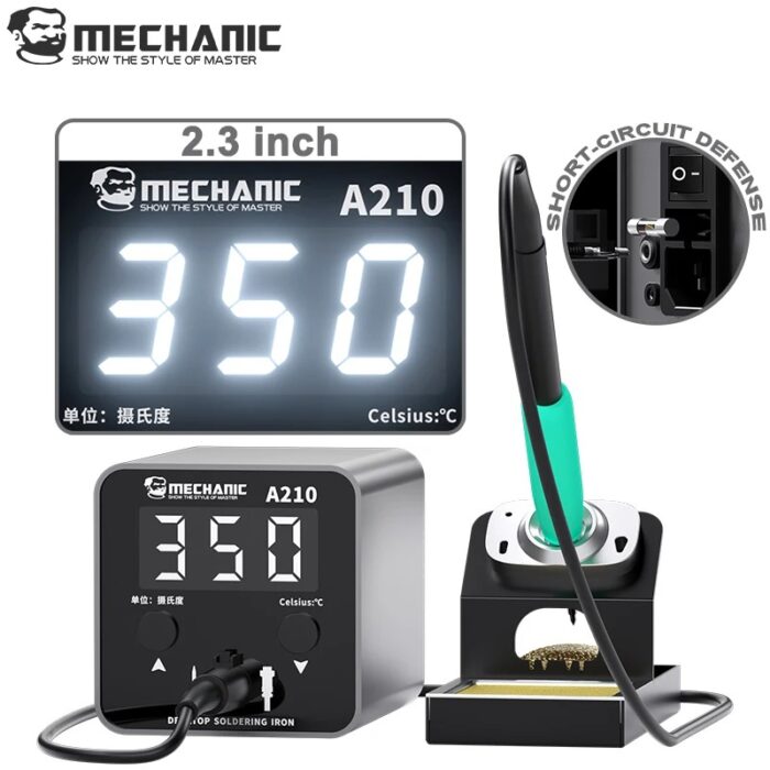 main-image-2 Mechanic A210 Intelligent Soldering Station