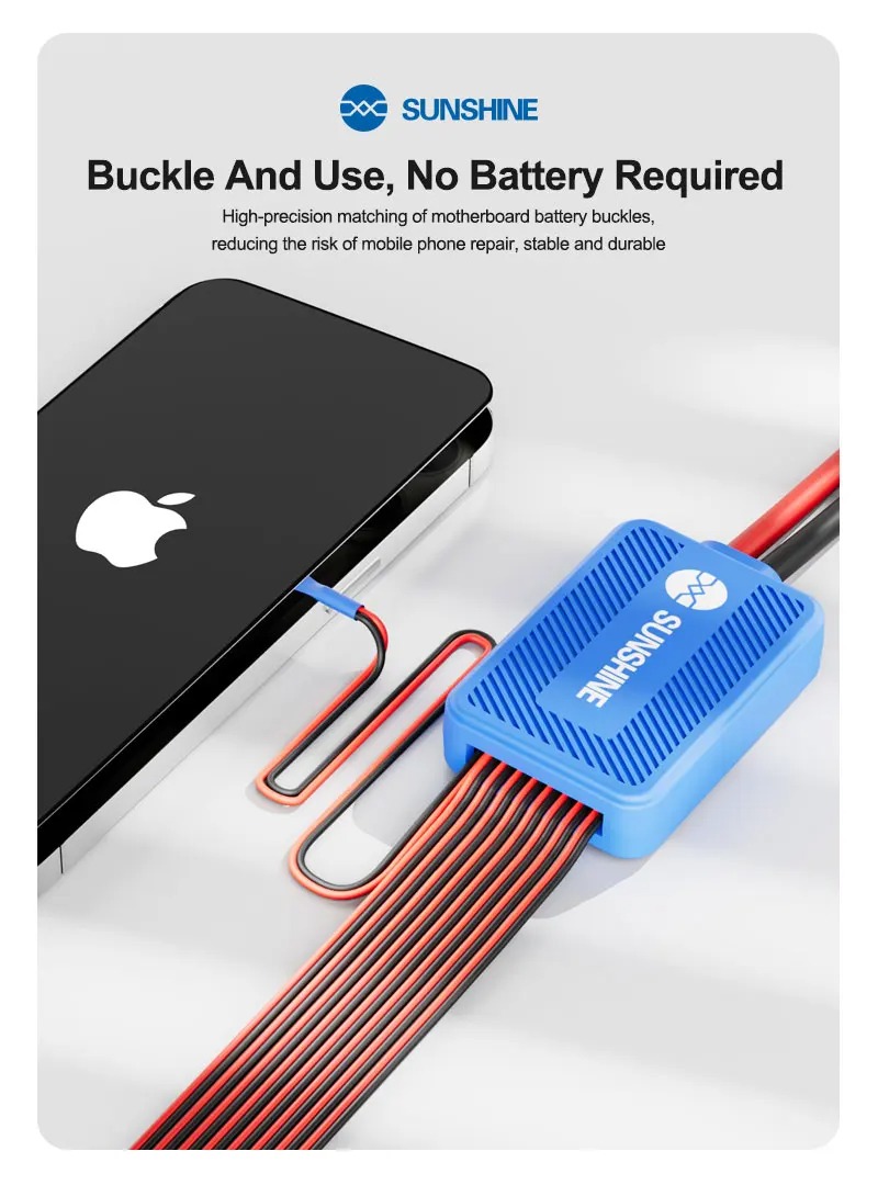 SUNSHINE SS-905K Power Boot Control Silicone Line Dedicated For iPhone 6-16PM