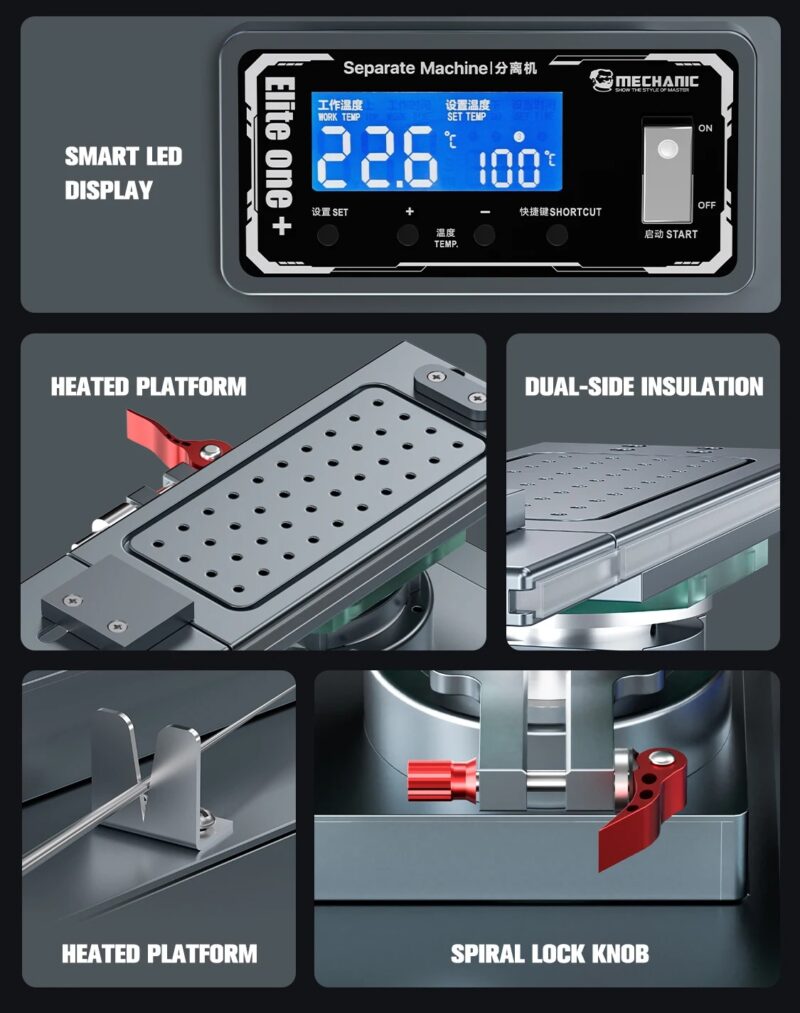 MECHANIC Elite One+ 360° Multifunctional Rotating Separator
