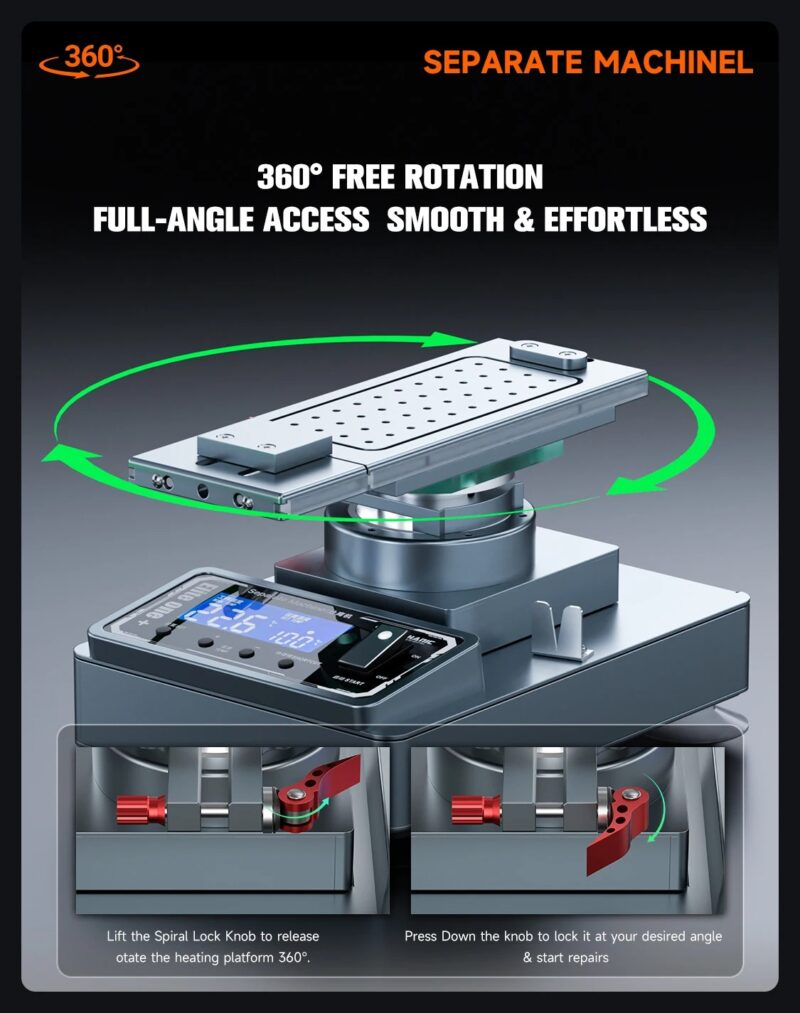 MECHANIC Elite One+ 360° Multifunctional Rotating Separator