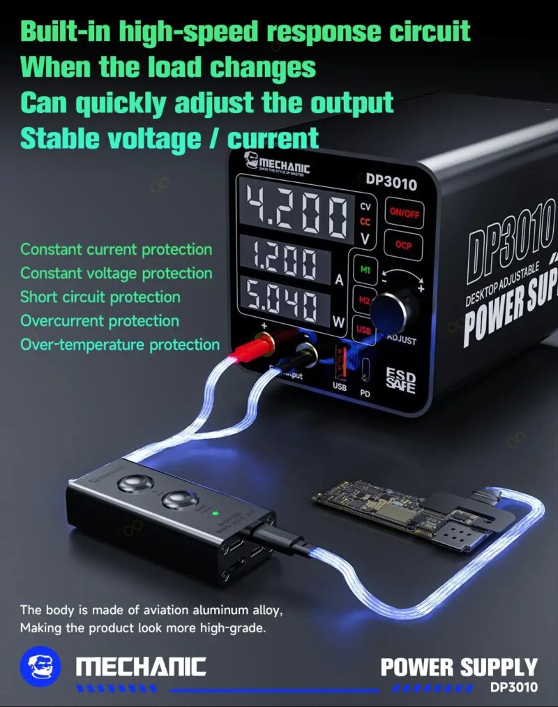 Mechanic DP3010 30V / 10A High Power Wide Voltage Mini Multi-functional Power Supply