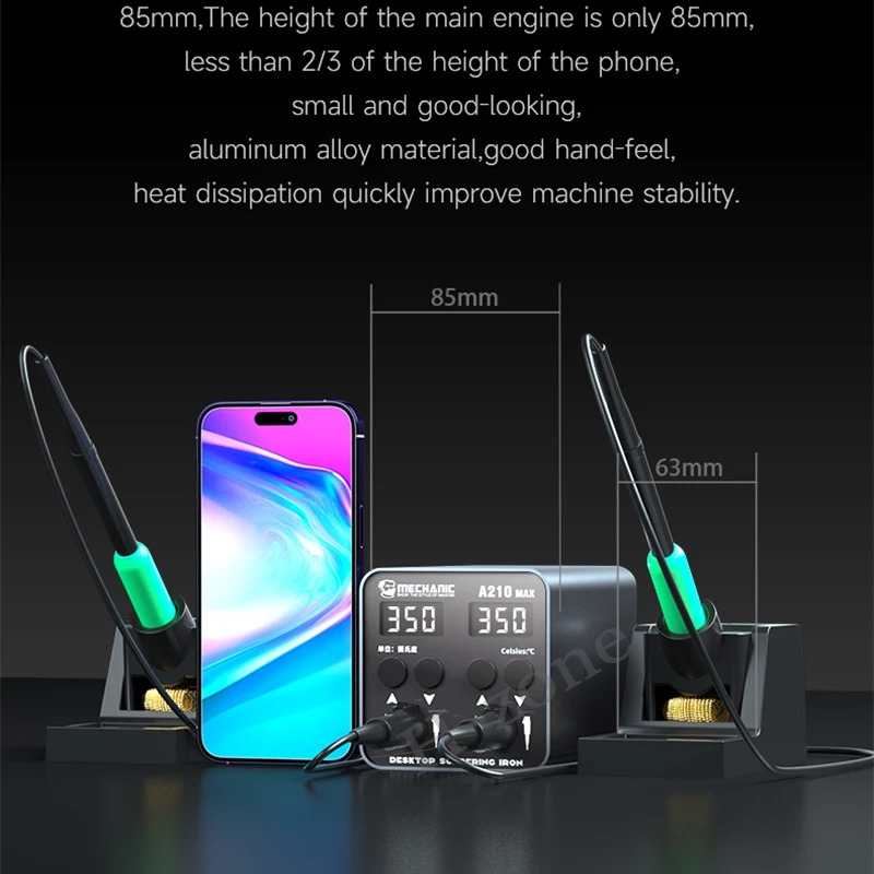 MECHANIC A210 MAX 100W Smart Desktop Soldering Station