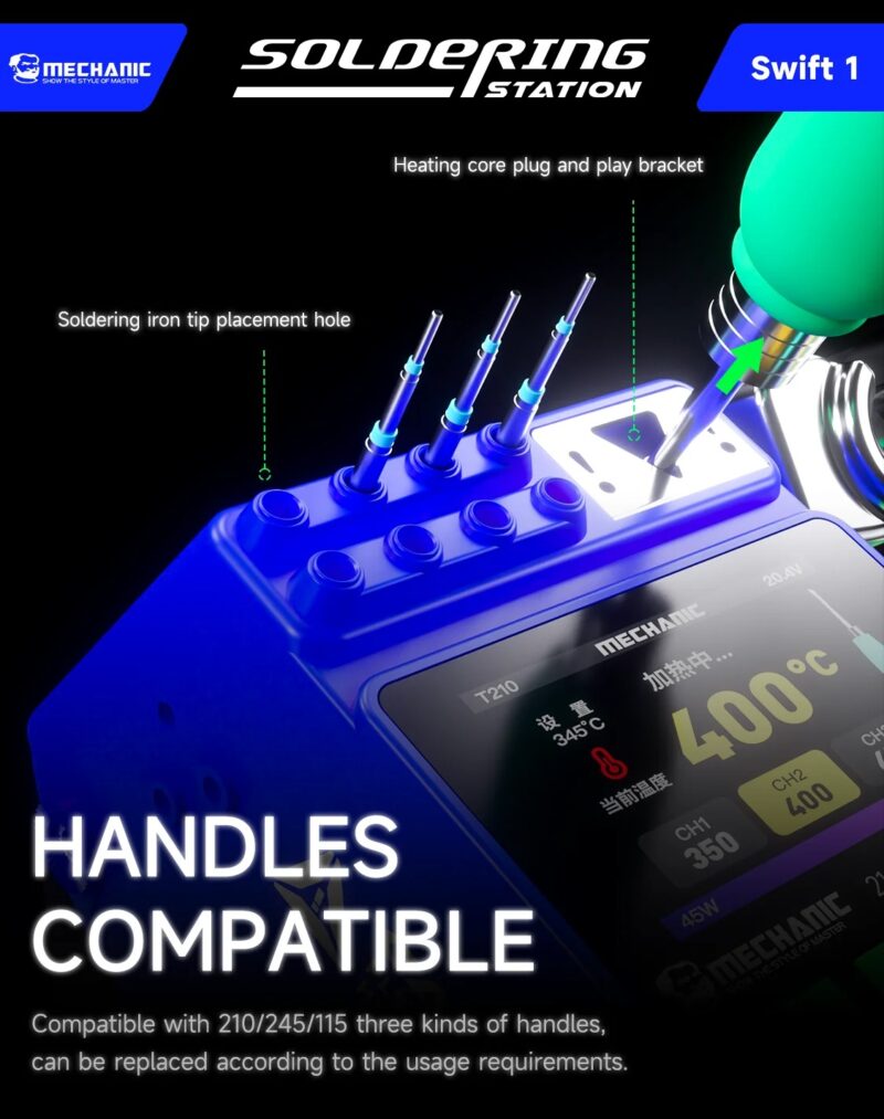 MECHANIC Swift 1 Digital Soldering Station C210 200W