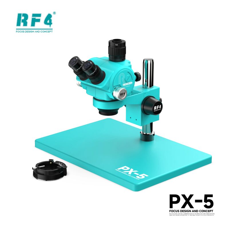 RF4 PX-5 Microscope Zoom Range Of 7X To 50X