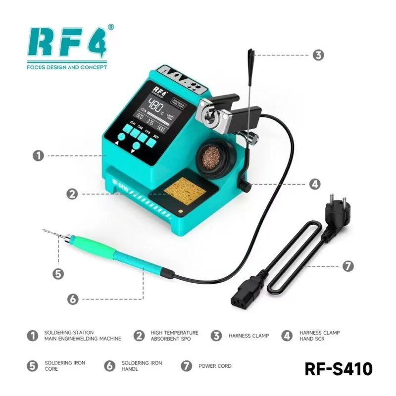 RF4 RF-S410 Smart Soldering Station