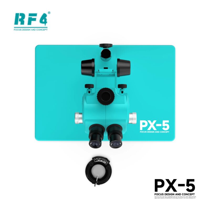 RF4 PX-5 Microscope Zoom Range Of 7X To 50X