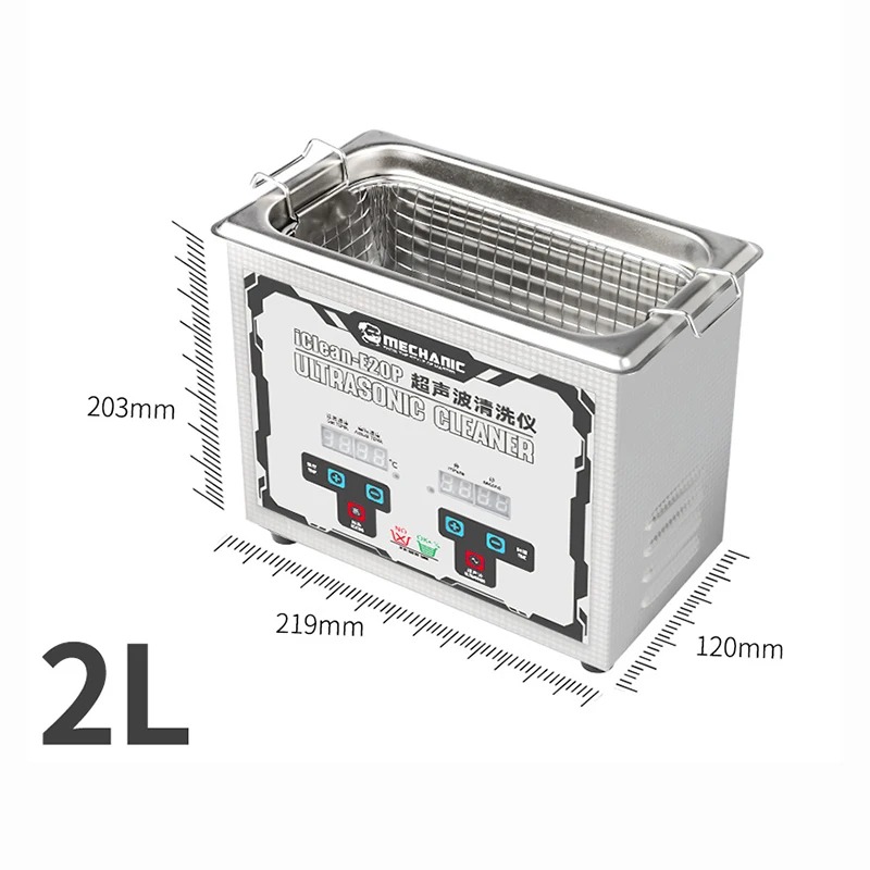 MECHANIC Ultrasonic Cleaner IClean E20P