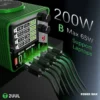 2UUL PC01 Power Max 200W Multi-Port Charger